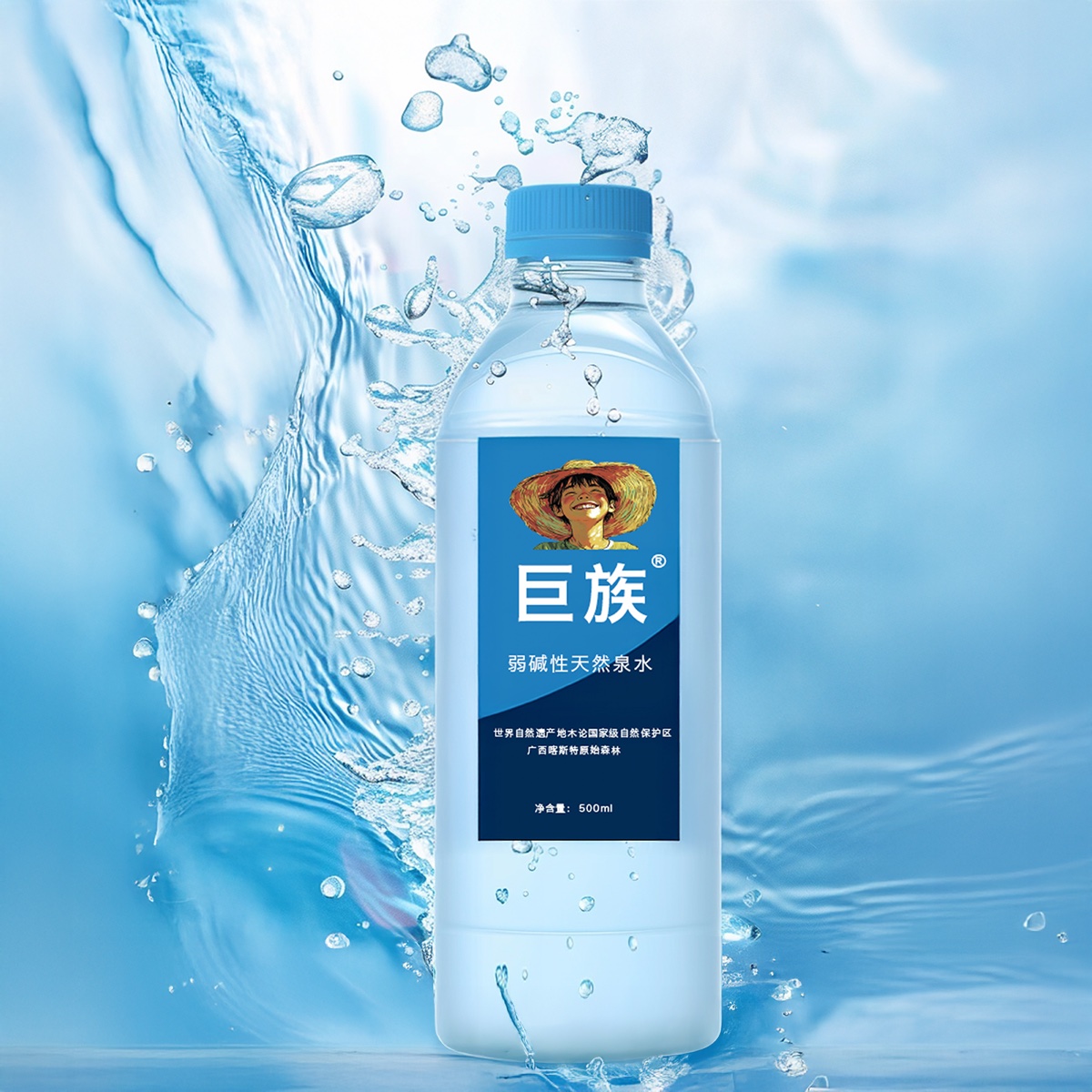 九点整500ml校园瓶装水